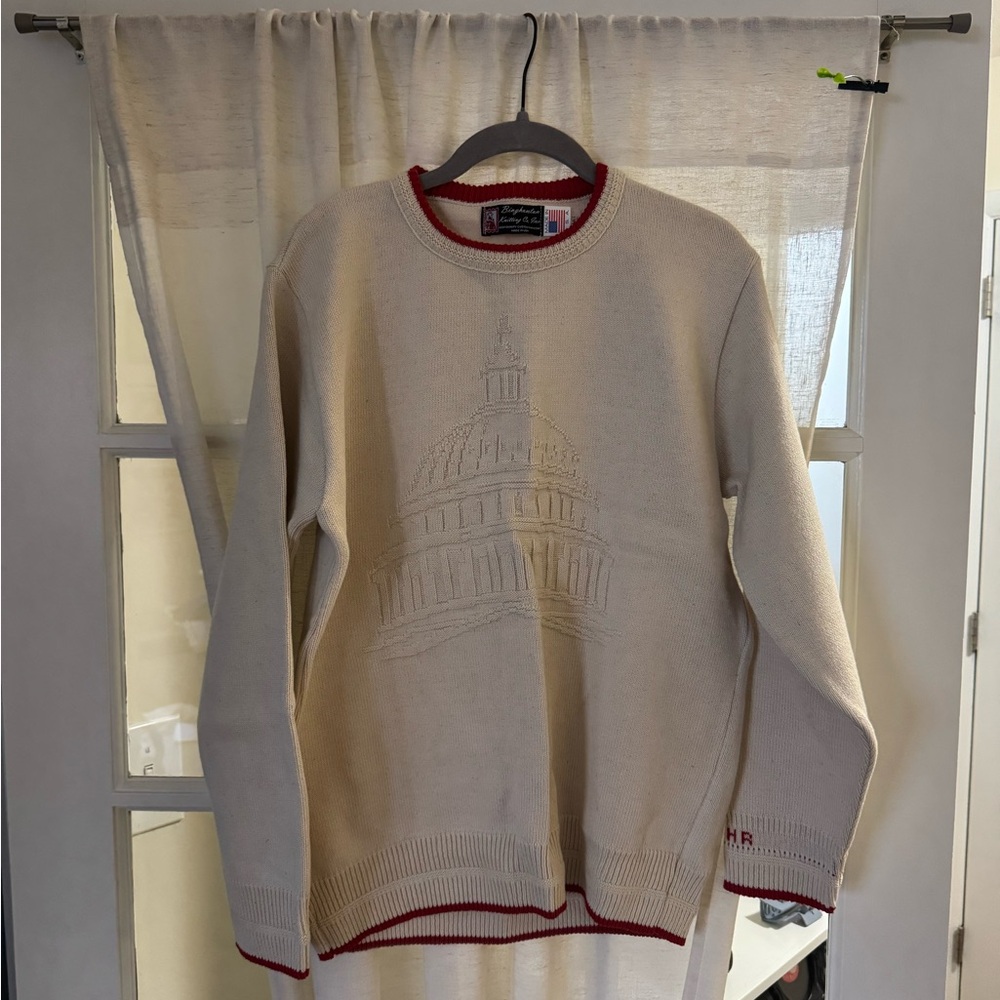 US Capitol detail sweater